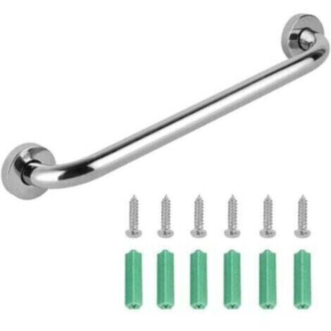 Barres d'Appui de Salle de Bain Poignée de Baignoire de Salle de Bain Acier Inoxydable Poignée de Baignoire Senior Poignée de Douche Barres de Sécurité pour Enceintes Handicapés Personnes Agées