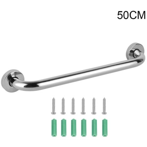 Barres d'appui en acier inoxydable, porte-serviettes, poignée de douche, main courante de sécurité, support de sécurité pour personnes âgées et handicapées-AquaForge