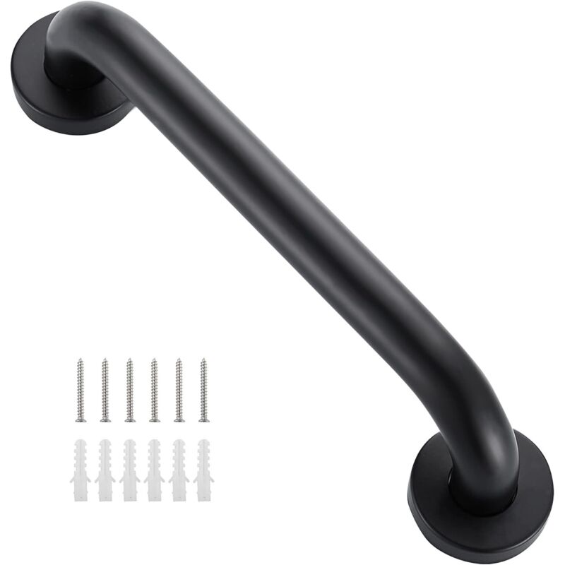 Barres d'appui pour salle de bain, barre d'appui murale pour fauteuil roulant pour la salle de bain, poignée antidérapante, 50 cm
