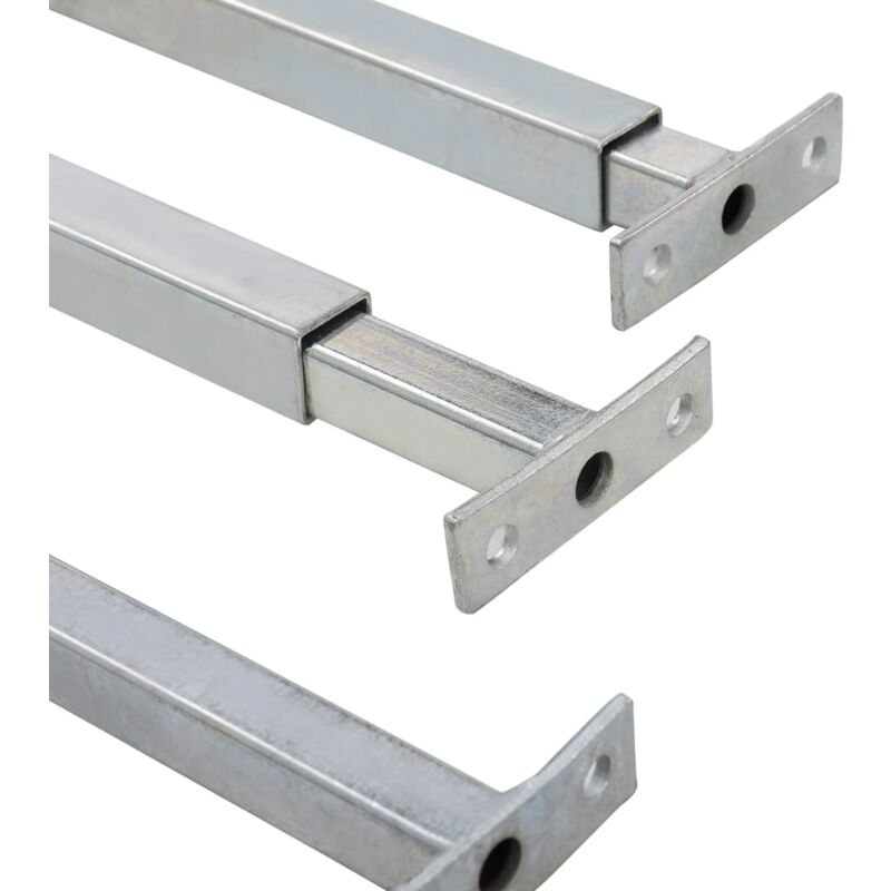 Barres de fenêtre réglables de sécurité 3 pcs 710-1200 mm