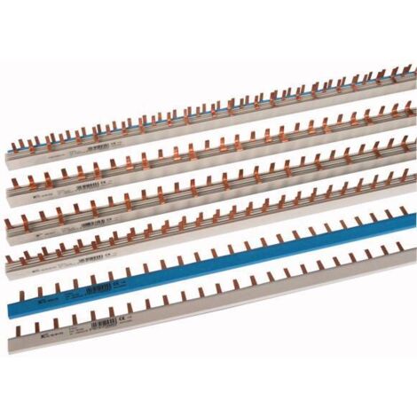 Barres de pontage Np coudées bleues 16mm² 000269524 EATON Z-SV-16/1N-1TE/F