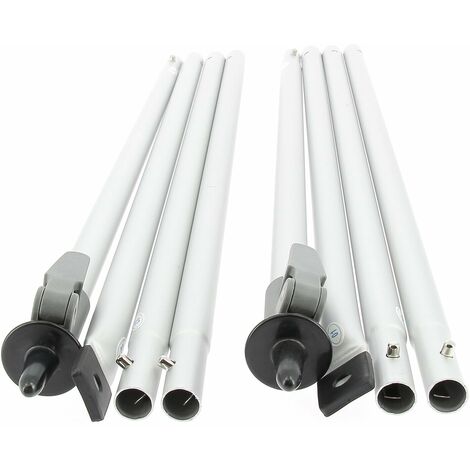 Barres de soutien arrière pour auvent gonflable – Lot de 2 – Améliore l'étanchéité et la stabilité – Installation rapide – Summerline