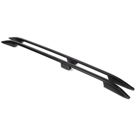 Barres de toit aluminium pour Opel Vivaro, Renault Trafic, Fiat Talento 2014- – Charge maximale 75 kg – Installation facile sans garniture