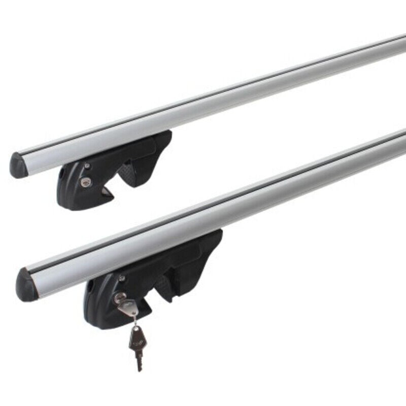 Barres de toit Citroën C4 Grand Picasso (-06/13) Menabo Sherman Noir