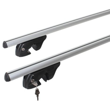 Barres de toit Hyundai Santa Fe 2 (03/06-09/12) Menabo Sherman Alu