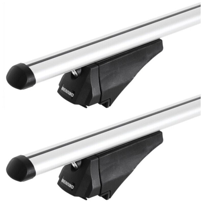Barres de toit Menabo Tiger Alu 135 cm pour toit avec barres longitudinales