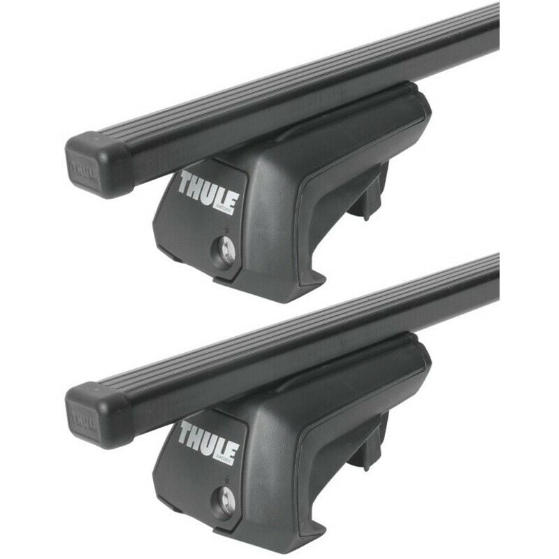 Barres de toit Mitsubishi Pajero Sport (07/08-07/15) Thule SquareBar Acier