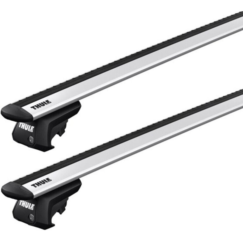 Thule - Barres de toit Peugeot Partner 2 Long Utilitaire (07/08-06/18) WingBar Evo Alu