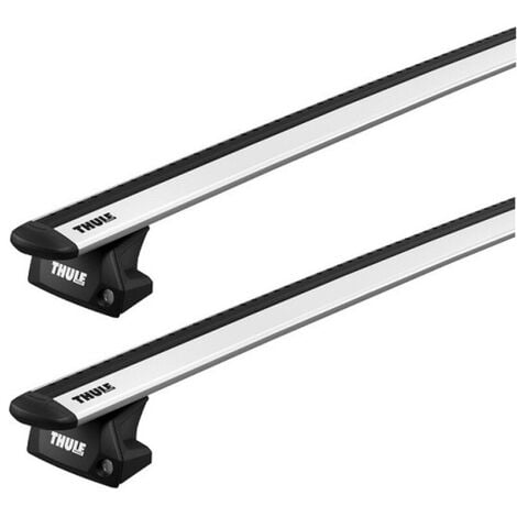 Barres de toit Renault Clio III 5 portes (09/05-10/12) Thule WingBar Evo Alu