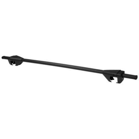 BARRES DE TOIT UNIVERSELLE TWINNY LOGICO KEY 120cm ACIER NOIR