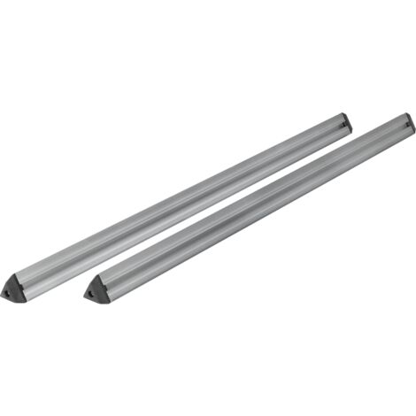 Barres d'extension pour tréteau CROC LOCK – Lot de 2 pièces – Profil triangulaire en aluminium – Solution robuste pour chantiers exigeants – Batavia