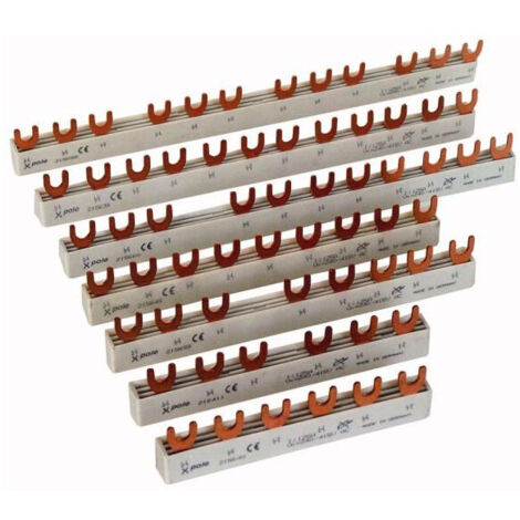 Barres EV 4phases 12PE 80A 000291476 EATON EVG-16/4PHAS/12MODUL