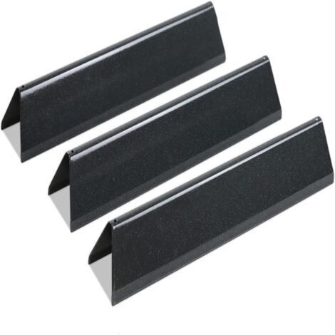 Barres Flavorizer - 38,9 cm - Acier Émaillé - Pour Weber Spirit E210 E220 S210 S220 - 3 Pièces