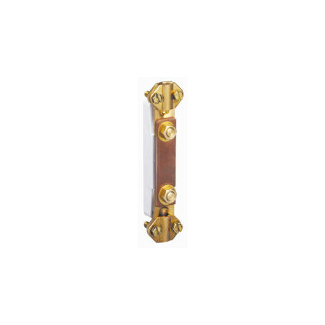 Barrette à cosses basse avec platine et fixation par vis - 034389 - Legrand