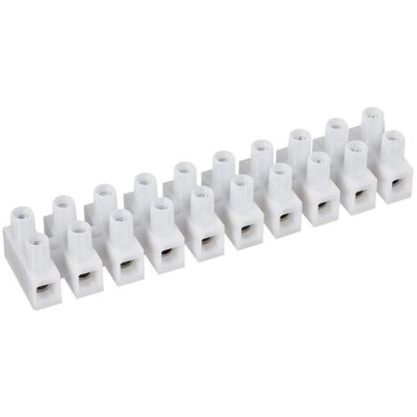 Barrette De Domino Blanche 10 Pièces