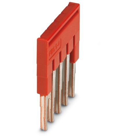 Barrette de jonction Phoenix Contact, série FBS5-4 pour Bloc de jonction modulaire ( Prix pour 1 )