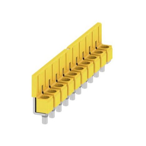 Barrette de jonction Weidmuller, série WQV pour Blocs terminal à rail DIN ( Prix pour Paquet de 5 )