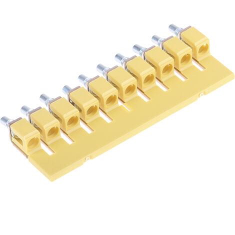 Barrette de jonction Weidmuller, série WQV pour Blocs terminal à rail DIN ( Prix pour Paquet de 5 )