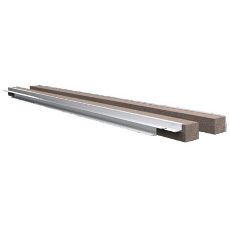 Barrette d'entrée de câble Rittal 8618811 aluminium 2 pc(s) A395292