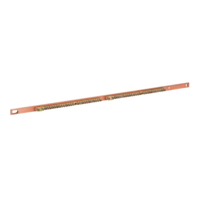 Hager - Barre en cuivre Section 12X6 avec bornier de terre L500 UC976