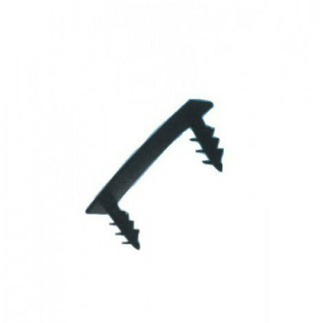 BARRETTE ENCLIPABLE NOIR523217 /100 PIECES ACOME 523217-S100