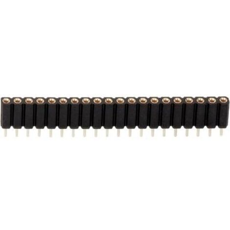 BARRETTE FEMELLE (DE PRÉCISION) BKL ELECTRONIC 10120840 NBR DE RANGÉES: 1 NOMBRE DE PÔLES PAR RANGÉE: 36 1 PC(S)