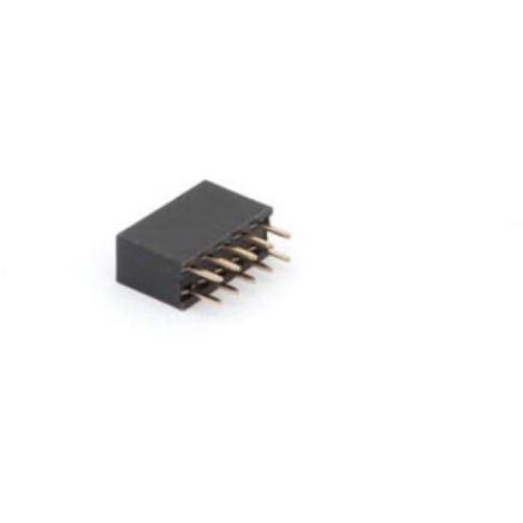 BARRETTE FEMELLE DOUBLE RANGEE - 10 BROCHES CC068 RI1326