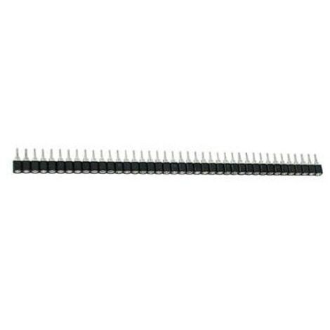 Barrette femelle pour ci, simple rangee a 40 contacts, pas 2 54mm