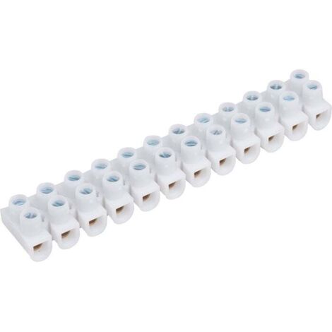 Barrette Nylbloc 16mm² blanc
