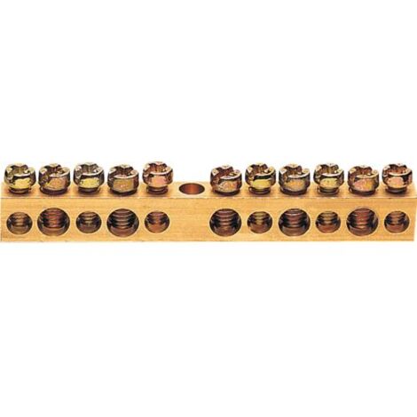 Barrette sur socle 73mm 5X16-6X1mm HAGER K144