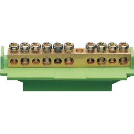 BARRETTE TERRE 5X16+5X1OMM - CONNEXION HAGER KM10B