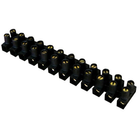 Barrettes 10 mm² noir