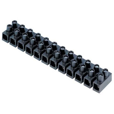 Barrettes 16 mm² noir