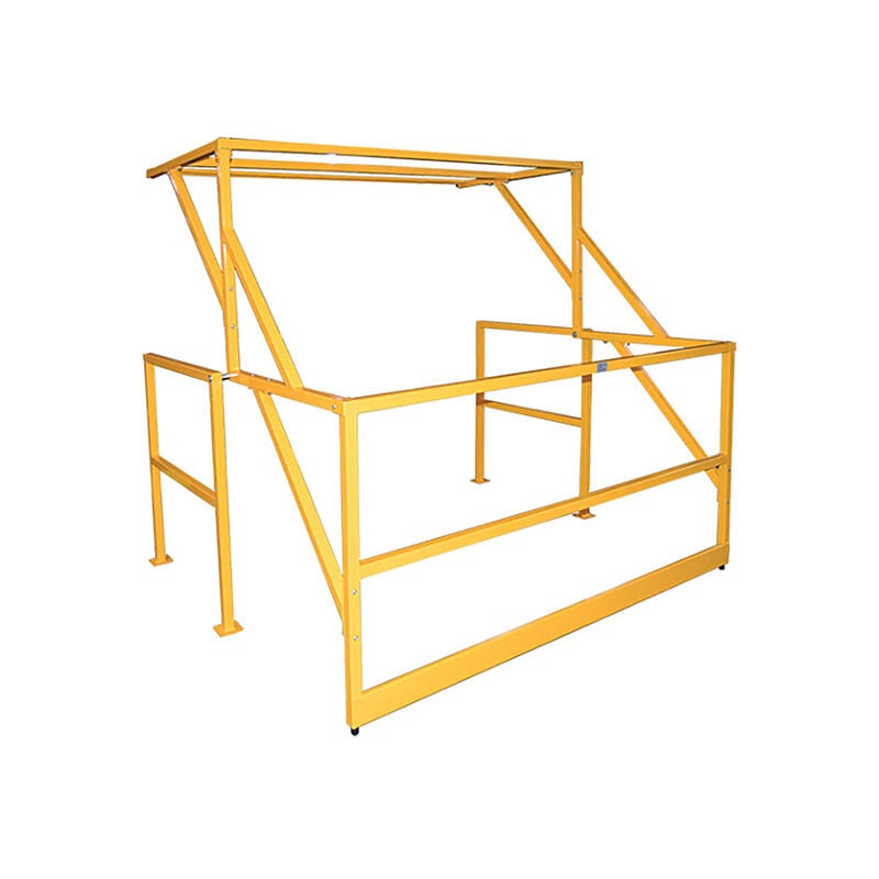 Rayonnage Direct - Barrière écluse basculante pour mezzanine - Largeur 2042 mm - BEB2000