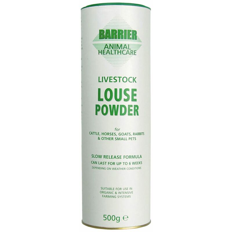 Livestock Louse Powder - 500 Gm Shaker - LP3E - Barrier