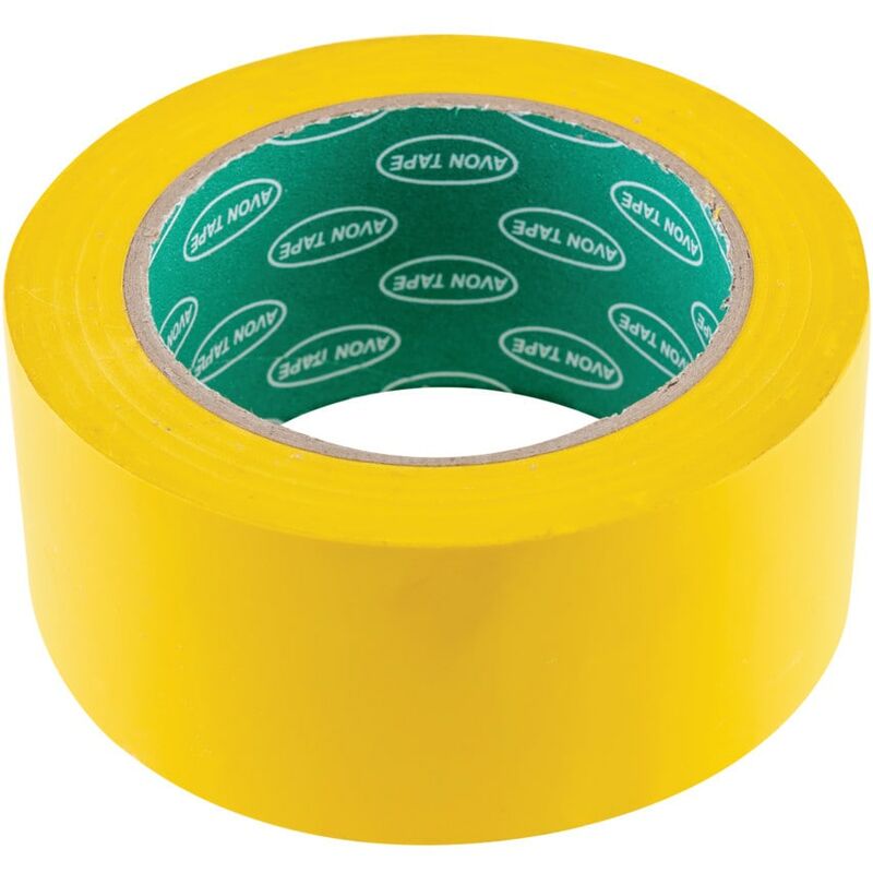 50MM Yellow Hazard Marking Tape - Avon