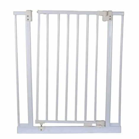 VEVOR Cancelletto Retrattile Per Animali E Bambini, Altezza 87 Cm, Larghezza Estensibile Fino A 180 Cm, Rete Grigia, Antiscivolo