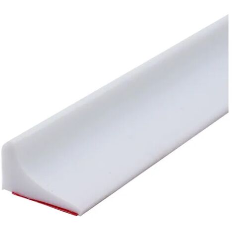 Barriera doccia in silicone da 200 cm, barriera autoadesiva antitrabocco per soglia doccia, barriera antitrabocco per doccia, barriera antitrabocco per doccia