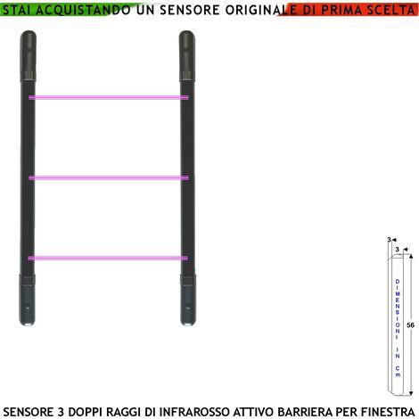 Rotello marrone antifurto tapparella sensore serranda securvera  se-rcm1rcatib 