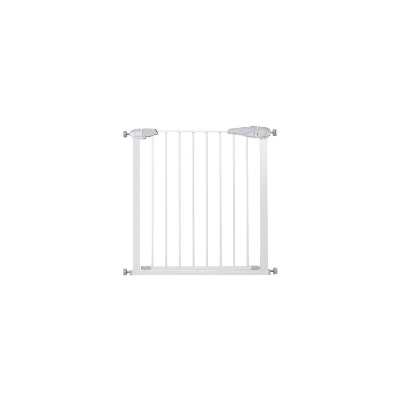 Image of Barriera per scale 76-85 cm, cancelletto a pressione, bianco di sicurezza