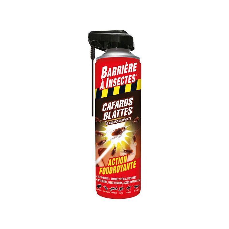 Anti cafards blattes et autres rampants 400ml - Barriere A Insectes