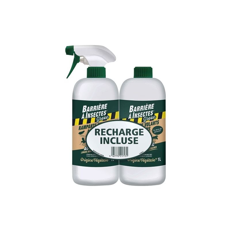 Barriere A Insectes - Insectes volants rampants acariens pae 1L+1L