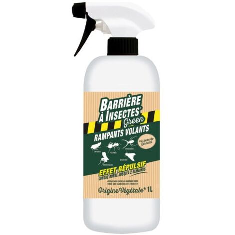 Barriere a insectes spray transparent 1 L efficace