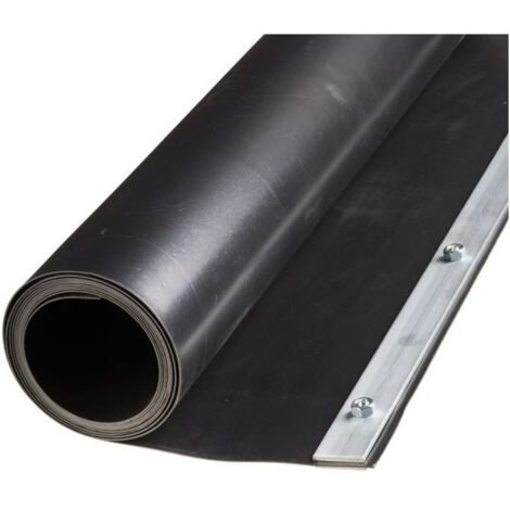 Nature Feuille de barrière de racine rhizome 0,7 x 3 m/0,7 x 5 m HDPE Noir