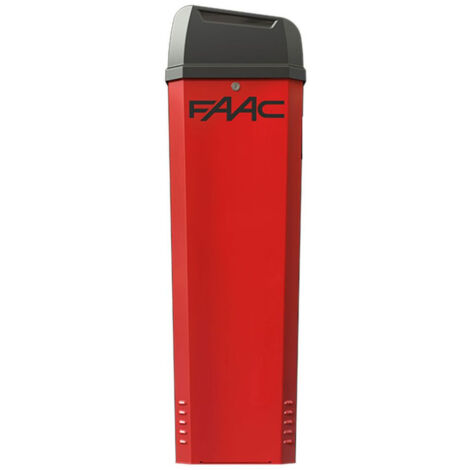 Barrière Automatique 24V Rouge Ral 3020 FAAC B614 104614