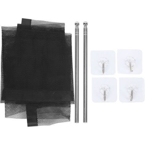 Barrière Bébé Escamotable en Maille 180cm, Sécurité Enfant Amovible pour Intérieur/Extérieur