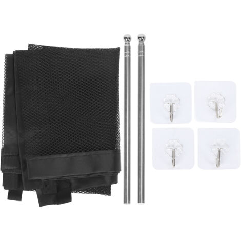 Barrière bébé pliable en mesh extensible 110 x 76 cm pour intérieur et extérieur, sécurité enfant portable.