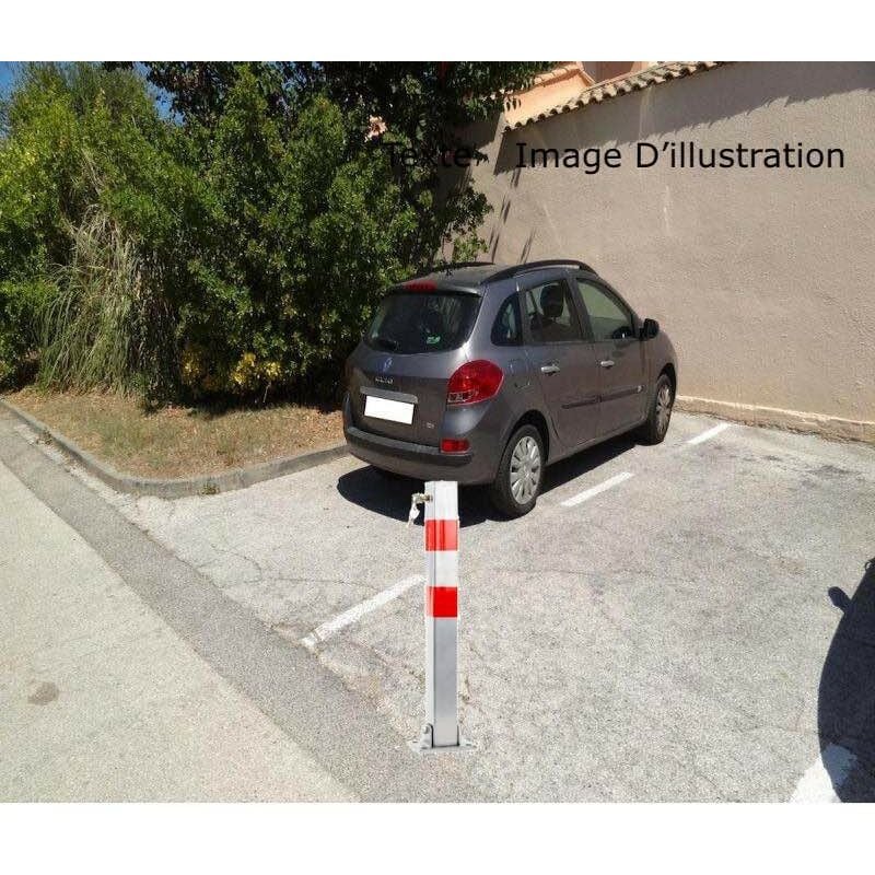 Barrière Bloque Parking Et De Stationnement. 70 cm De Hauteur