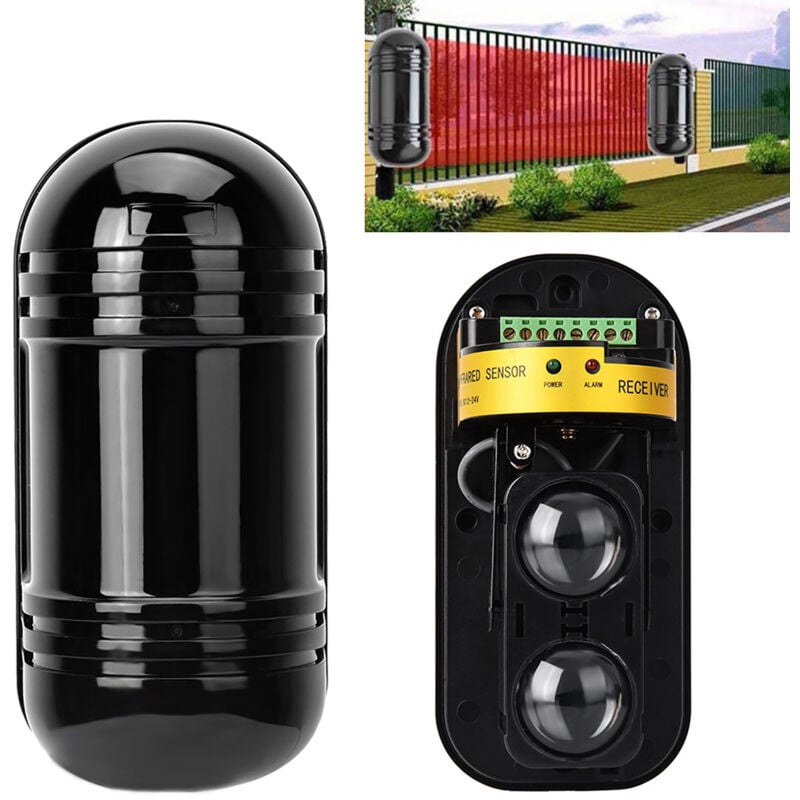 Rapanda - Barrière de faisceau invisible, détection Active, capteur infrarouge à impulsion numérique, alarme ir 100m