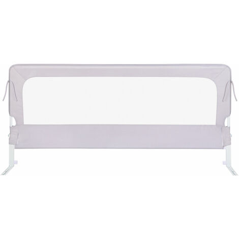 Barrière de lit rabattable,Barriere de lit Anti-Chute,Haloyo®,200 x 70 x 26 cm,gris